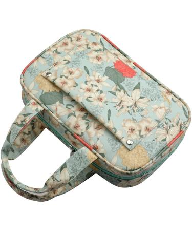 Home Sewing Kit Organizer Bag - Green Empty Case for Yarn, Needles, Hooks & Thread - DIY Craft Supplies Storage - Buy Online on GoSupps.com