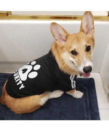 Dolahovy Dogs Hoodie - Cozy Sweater Vest for Small & Medium Pets | Autumn Winter Dog Outfits & Costumes | 3XL Black for Chihuahua & Teddy - Buy Online on GoSupps.com