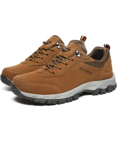 Rytejfes Women's Waterproof White Sneakers - Comfortable Lightweight Sports Shoes for Running & Gym (44 EU Brown) - Buy Online on GoSupps.com