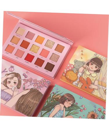 VINTORKY 1pc 15 Cosmetic Pallet Compact Palette Glitter Eye - Buy Online on GoSupps.com