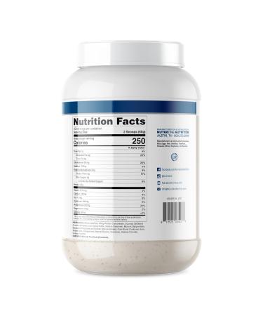 Real Meal by NutraOne - Perfect Meal Replacement Powder for Everyday Goals | Including Whey Protein Coconut Oil and Gluten-Free Oats* (Blueberry 2.6 lbs.) - Buy Online on GoSupps.com