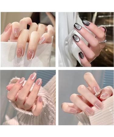 NICENEEDED Cat Eye Nail Magnet Tool Super Long Double Ended Nail Magnet Pen 3D Cat Eye Nail Polish Strong Magnet Wand Cat Eye Magnetic Stick for Handmade Nail Art 1 - Buy Online on GoSupps.com