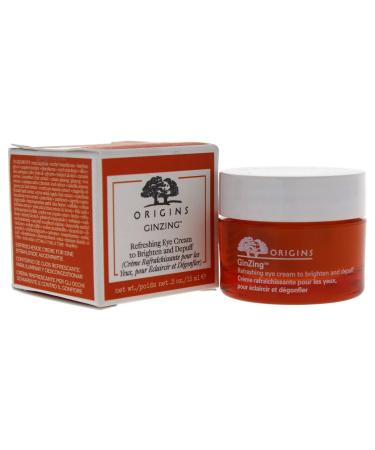 Origins Ginzing Refreshing Eye Cream To Brighten and Depuff for Unisex - 0.5 Oz Eye Cream, 0.5 Ounce,I0080521 0.50 Fl Oz (Pack of 1)