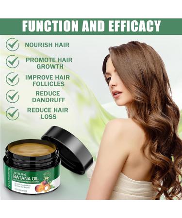 SHOWHEEL Organic Batana Oil for Hair Organic Batana Oil for Hair Growth Batana Hair Conditioner 100 Natural Batana Hair Cream Organic Batana Oil Conditioner for Healthier Thick Smooth Hair - Buy Online on GoSupps.com