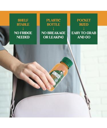 Gourmanity Organic Peruvian Ginger Shots with Turmeric Orange and Carrot Juice for Added Wellness Easy Grab & Go Ginger Shots Bottles No Additives or Fillers (12 x 2.03oz/60 ml) - Buy Online on GoSupps.com