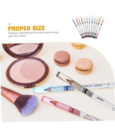 FOMIYES 12pcs Eyeshadow Eyeliner Eye Cosmetic Liner Lip Pen Colour Pencil Makeup 1 count (Pack of 1) Colorful - Buy Online on GoSupps.com