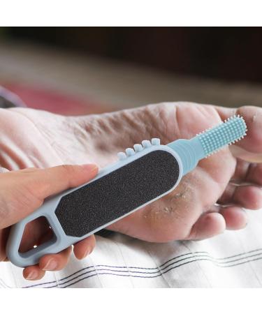Beaupretty Brosse Exfoliante Double Face en Silicone Souple Bleue pour Pieds Lime Callosit s Douce Nettoyeur de Pieds pour Compact et limination des Peaux Mortes - Buy Online on GoSupps.com