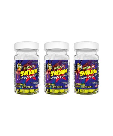 Swarm Extreme Energizer 20 Capsules (Pack of 3)