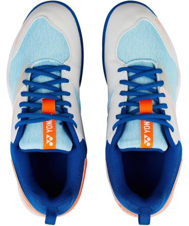 YONEX Power Cushion 37 Men's Shoes - White/Blue Size 45.5 EU | International Shipping Available - Buy Online on GoSupps.com
