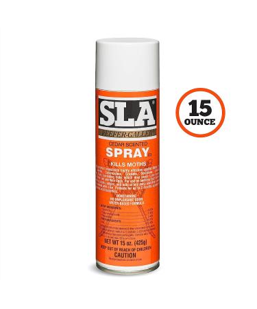 Reefer-Galler SLA Cedar Scented Moth Repellent Spray - 15 oz | Kills Moths, Bed Bugs, and Pests on Contact - Buy Online on GoSupps.com