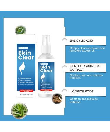  Generisch HypoClear Acne Spray 75ml - Effective Skin Care with Hypochlorous Acid/Hypochlorous Acid - For Acne Impurities & Redness - For Clear & Healthy Skin - Gentle & Effective (3 - Buy Online on GoSupps.com