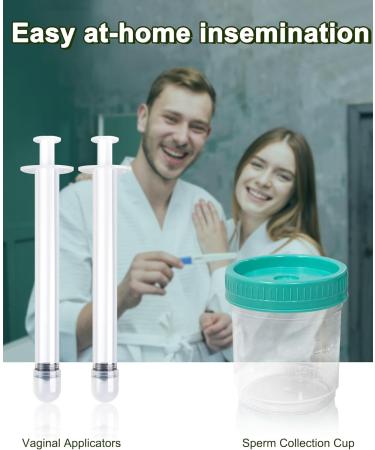 Insemination Kit for Women | Home Use Natural Conception Aid | Fertility Support & Comfort | Minimal Waste Black - Buy Online on GoSupps.com