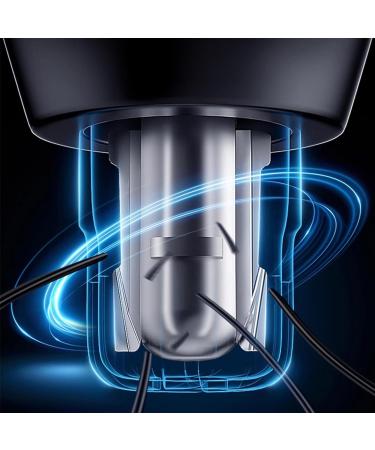 Walbest Nose Hair Trimmer for Men Portable Ear Nose Hair Trimmer for Women Type-C Rechargeable Trimmer with IPX7 Waterproof Multi-Functional Nose Ear Eyebrow Trimmer Detachable Head Black With Sc Black With Screen - Buy Online on GoSupps.com