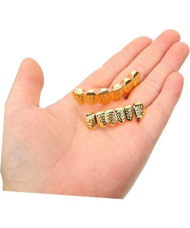 Gadpiparty 4 Set Women's Pearl & Hip Hop Teeth Jewelry | Metal Punk Grills for Adults - Buy Online on GoSupps.com