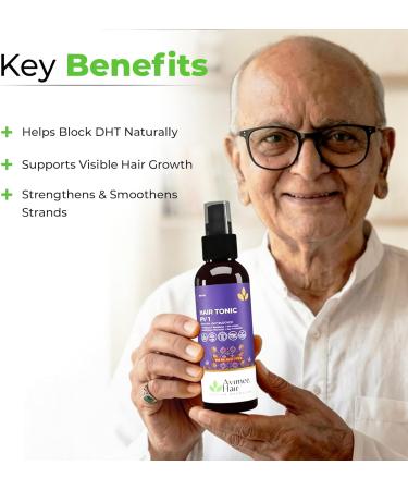 AVIMEE HERBAL Hair Growth Spray | Scalp Treatment for Itchiness & Dandruff | 100% Moisturizing, Non-toxic Formula | Natural DTH Blocker | 100ml - Buy Online on GoSupps.com