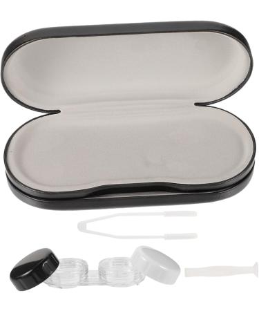 Shop Healvian 3-Set Glasses Case & Contact Kit - Travel Sunglasses Organizer | Multifunctional PU Holder - Buy Online on GoSupps.com
