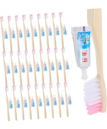 Gleavi 300 Pack Disposable Toothbrushes - Portable Travel Toothbrushes with Toothpaste for Bathroom & On-the-Go Use - Buy Online on GoSupps.com