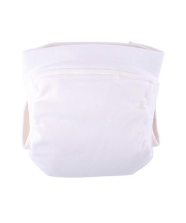 Popolini EasyFree All-in-3 cloth diaper/holding diaper for diaper-free and cloth diapers (Ecru M (5-10kg)) Ecru M (5-10kg)