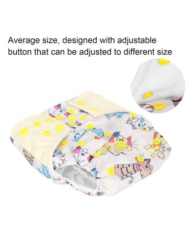 Reusable Baby Training Pants - Cartoon Breathable Pocket Diapers for Boys & Girls | Adjustable Washable & Eco-Friendly - Buy Online on GoSupps.com