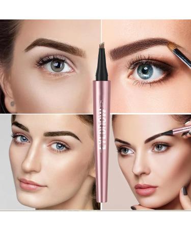 TaimeiMao Magic Eyebrow Pen Waterproof 3D Eyebrow Pen New 3D Microblading Eyebrow Pen Strong Adhesion for Shaping Natural Eyebrows Dark Brown - Buy Online on GoSupps.com