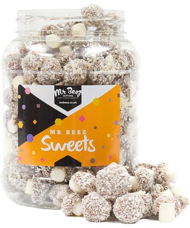 Mr Beez Sweets | Coconut Mushrooms | Choice of Classic Retro Sweets Available | 24x14cm | 1150 Grams - Buy Online on GoSupps.com