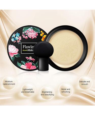 Mushroom Head Air Cushion CC Cream - Moisturizing Foundation & Concealer | Brightening Makeup for Women (C-Hell White) - Buy Online on GoSupps.com