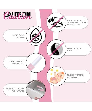 Cluster Lash Glue 7ml Black - DIY Eyelash Extension Adhesive for Super Strong Hold, Waterproof, Latex-Free - Buy Online on GoSupps.com