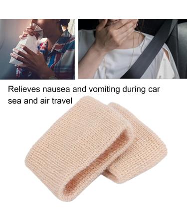 Dioche Motion Sickness Bands - Nausea Relief Wristbands for Car or Sea Sickness (Skin Color) - Buy Online on GoSupps.com