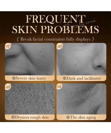 Deep Collagen Vitamin C Capsules Cream Rejuvenating Anti-Wrinkle Moisturizer Face Cream Nourish & Firm the Skin Reduce Wrinkles Enhance Elasticity Skin | Korea Skincare for All Skins Typles 1.76Oz - Buy Online on GoSupps.com