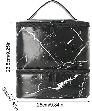 Sac de transport de vernis ongles Organiseur de vernis ongles rangement de manucure avec grande capacit double portable organiseur de lampes lumi re noir Consulte la descripci n Voir - Buy Online on GoSupps.com