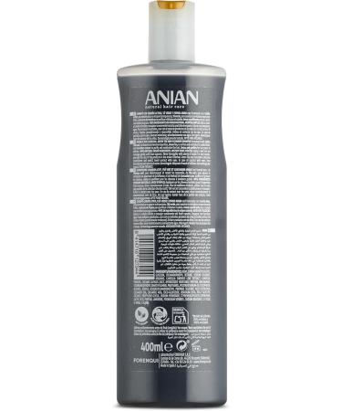 ANIAN ANIAN - Activated Charcoal Green Tea and Cucumber Shampoo 400 ml for oily hair detoxifies and purifies hair deep moisture of the hair prevents frizz - Buy Online on GoSupps.com