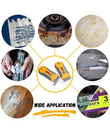 10 pcs Non Scratch Cleaning Tool Ergonomic Handle Kitchen Cleaning Durable and Easy to Use Cleaning for Ovens Stovetops Tough Stains Labels Stickers Paint and Grills - Buy Online on GoSupps.com