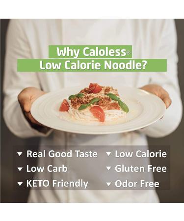 Caloless Konjac Shirataki Noodles 6-Pack - Low Calorie Healthy Food Variety Pack (Chicken/Beef/Chilli & Vinegar) - Gluten Free, Keto Snacks, Non-GMO, Low Carbs, Glucomannan Diabetic Noodle Pasta - Buy Online on GoSupps.com