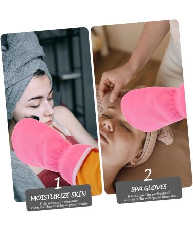FOMIYES 3 Pairs Wax Hand Mask Paraffin Heated Gloves Paraffin Wax Disposable Gloves Paraffin Treatment Beauty Paraffin Wax Paraffin Gloves Treatment Fleece Care - Buy Online on GoSupps.com