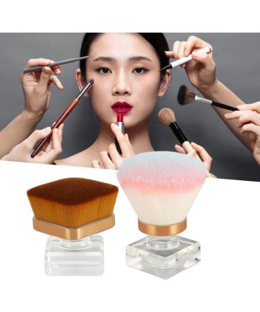 Loose Powder Blush Brush Ergonomic Flat Foundation Brush with Comfortable Grip Makeup Brush - Buy Online on GoSupps.com