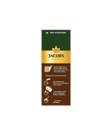 Buy Jacobs Type Espresso - 12 Pack Instant Coffee | 25 Individual Portions | International Shipping - Buy Online on GoSupps.com