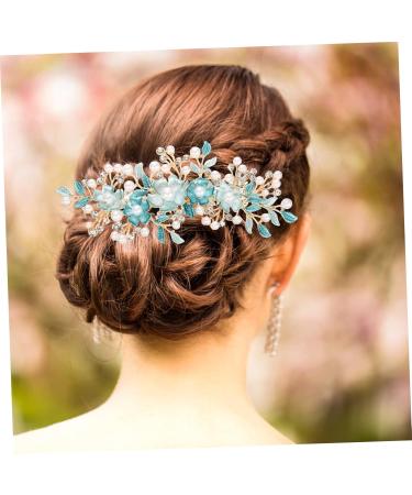 Beaupretty Accessories hair plug hair barrettes for women tiaras for girls hair combs for women accessories gajra flower hair clips for bun clips for hair bride flower headdress Wedding - Buy Online on GoSupps.com
