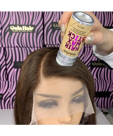 Dolahair Hair Wax Stick for Wigs & Edges - Non-Greasy Styling Pomade for Flyaways & Frizz - 2.7oz - Buy Online on GoSupps.com