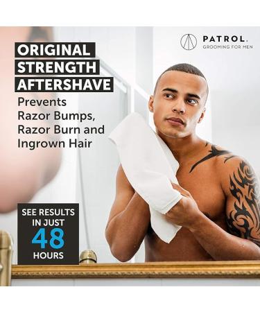 Bump Patrol Original Formula After Shave Treatment Serum - Best Razor Bump & Ingrown Hair Solution for Men & Women - 0.5 Ounce - Buy Online on GoSupps.com