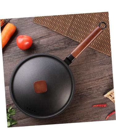 Ciieeo Pan Frying Egg Skillet Nonstick Omelette Skillet Stainless Steel Skillet Non Stick Cookware No Stick Mini Griddle Metal Cooking Utensils Wok Omelette Plate Crepe Wooden - Buy Online on GoSupps.com