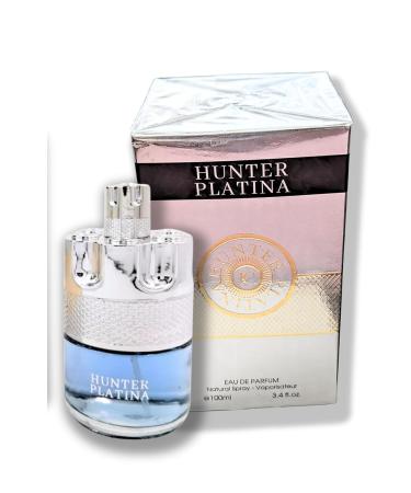 Hunter Platina EDP 100 ml Pour Homme Eau de Parfum 3.4 FL. Oz. Woody Spicy fragrance for men. - Buy Online on GoSupps.com