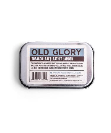 Duke Cannon Supply Co. Men's Solid Cologne 1.5oz. - Old Glory (Leaf & Leather Scent) - Buy Online on GoSupps.com
