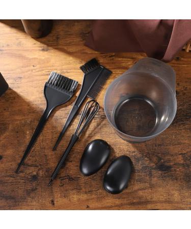 Hair Dye Set Hair Tinting Bowl Ear Cover Hair Agitator Dye Brush Hairdressing Supplies for Barber Home Salon - Buy Online on GoSupps.com