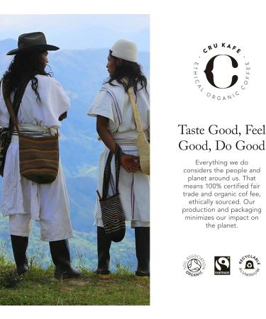 CRU Kafe Decaf Instant Coffee Bags Organic Vibrant & Deep 200 Individual Bags Decaf 1 count (Pack of 200) - Buy Online on GoSupps.com
