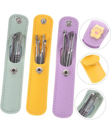 NOLITOY 12 Sets Earpick Kit - Stainless Ear Wax Removal Spoon & Cleaner for Effective Ear Cleaning | Ear Wax Picker & Massager - Buy Online on GoSupps.com