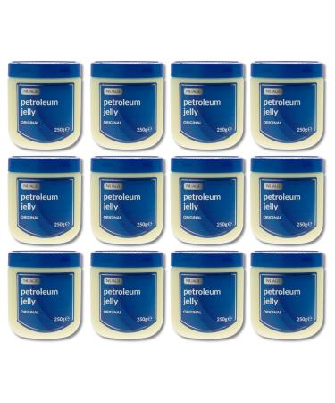 Nuage Petroleum Jelly 250g Multipurpose Moisturizer for Skin and Lips (Pack of 12 1.0 count) 750 g (Pack of 4) 3000.0