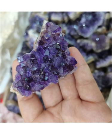 Natural Crystal Rough Natural Crystal Rough Natural Raw Amethyst Quartz Purple Crystal Cluster Stones Specimen Home Decoration Crafts Decoration Ornament (Size : 90-110g) (Size : 90-110g) - Buy Online on GoSupps.com