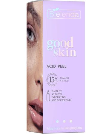 Bielenda Good Skin Acid Peel 5min tiges Peeling und korrigierendes S urepeeling AHA + PHA S uren 30 g - Buy Online on GoSupps.com