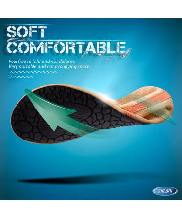 SIMARI Barefoot Water Shoes Unisex Aqua Socks Snorkeling Slip-on Indoor Outdoor - Nude Pink - Size 7-8 Women/6-7 Men - Buy Online on GoSupps.com