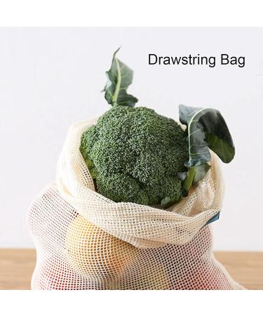 Drawstring Bag Repeatable Food Filter Bag Durable Cotton 6PCS for Home Kitchen Storage for Toy Storage - Buy Online on GoSupps.com